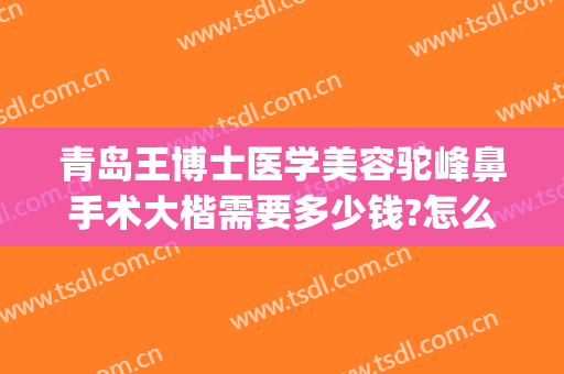 青岛王博士医学美容驼峰鼻手术大楷需要多少钱?怎么样?(驼峰鼻矫正手术要多少钱?)