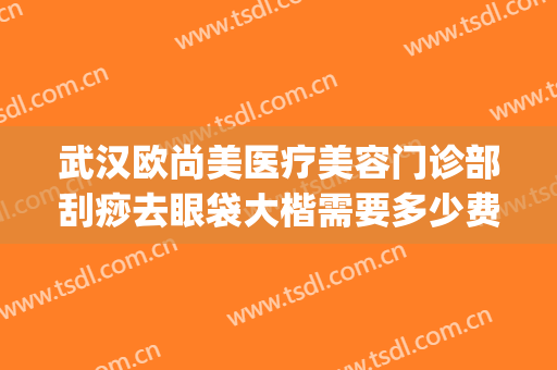 武汉欧尚美医疗美容门诊部刮痧去眼袋大楷需要多少费用?怎么样?(武汉祛眼袋)