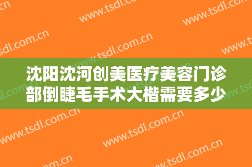 沈阳沈河创美医疗美容门诊部倒睫毛手术大楷需要多少费用?效果怎么样?