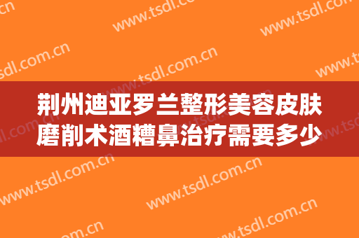 荆州迪亚罗兰整形美容皮肤磨削术酒糟鼻治疗需要多少费用?贵不贵?(酒糟鼻磨削术多少钱)