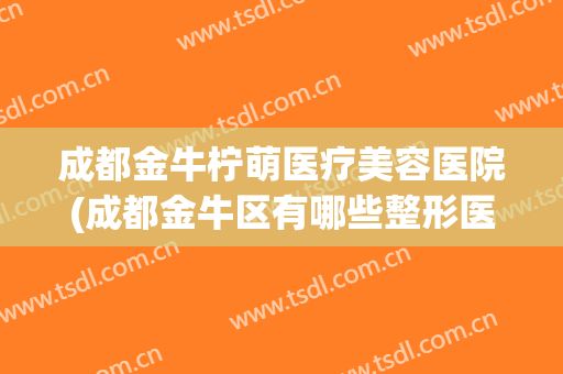成都金牛柠萌医疗美容医院(成都金牛区有哪些整形医院)