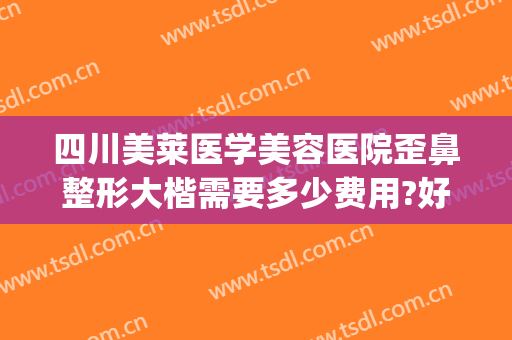 四川美莱医学美容医院歪鼻整形大楷需要多少费用?好不好?(医美整形隆鼻什价格)