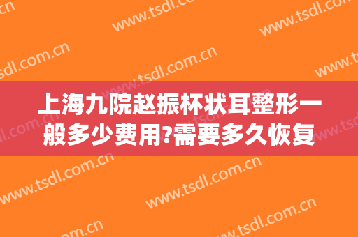 上海九院赵振杯状耳整形一般多少费用?需要多久恢复?(上海九院耳再造手术费用)