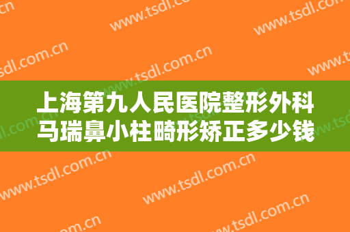 上海第九人民医院整形外科马瑞鼻小柱畸形矫正多少钱?好不好?