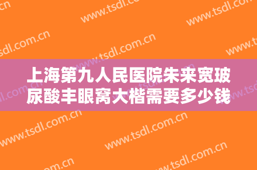 上海第九人民医院朱来宽玻尿酸丰眼窝大楷需要多少钱?怎么样?