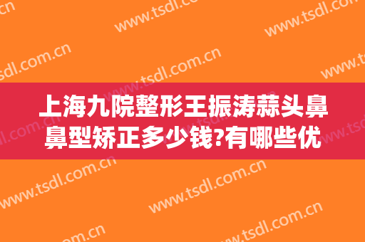上海九院整形王振涛蒜头鼻鼻型矫正多少钱?有哪些优势?(上海第九人民医院鼻整形专家)
