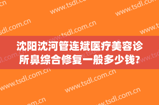 沈阳沈河管连斌医疗美容诊所鼻综合修复一般多少钱?可靠吗?(沈阳整形医生管连斌)