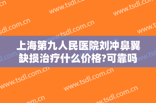 上海第九人民医院刘冲鼻翼缺损治疗什么价格?可靠吗?