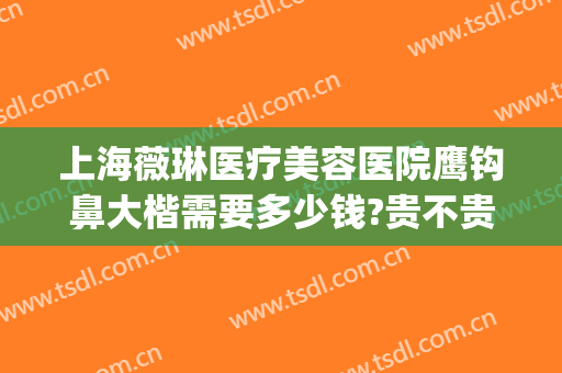 上海薇琳医疗美容医院鹰钩鼻大楷需要多少钱?贵不贵?(上海薇琳医美美容整形医院)