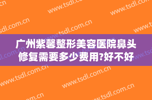 广州紫馨整形美容医院鼻头修复需要多少费用?好不好?(紫 馨广州三级外科鼻子整容医院)
