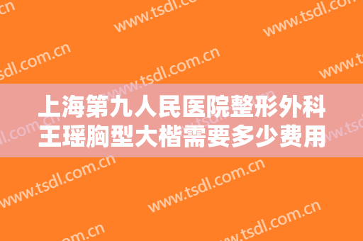 上海第九人民医院整形外科王瑶胸型大楷需要多少费用?好不好?