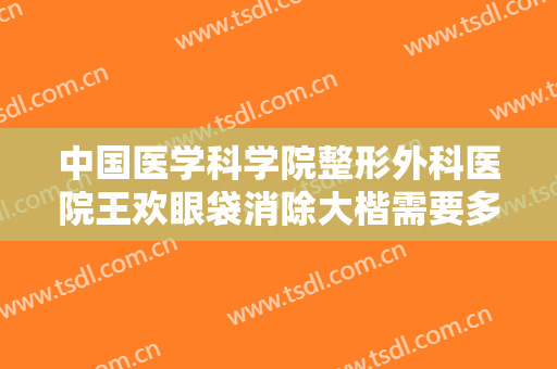中国医学科学院整形外科医院王欢眼袋消除大楷需要多少费用?多长时间恢复?