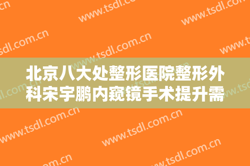 北京八大处整形医院整形外科宋宇鹏内窥镜手术提升需要多少费用?贵不贵?