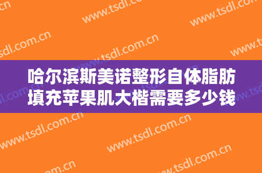 哈尔滨斯美诺整形自体脂肪填充苹果肌大楷需要多少钱?靠谱吗?