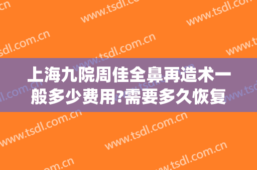 上海九院周佳全鼻再造术一般多少费用?需要多久恢复?(上海九院做鼻子修复多少钱)