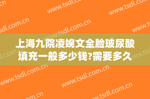 上海九院凌婉文全脸玻尿酸填充一般多少钱?需要多久恢复?(九院玻尿酸填充价格)