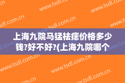 上海九院马猛祛痣价格多少钱?好不好?(上海九院哪个医生祛痣最好)