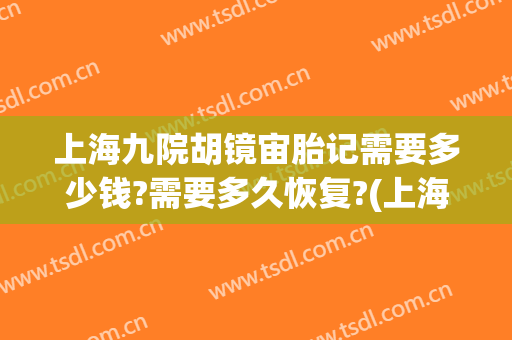 上海九院胡镜宙胎记需要多少钱?需要多久恢复?(上海第九人民医院去胎记)