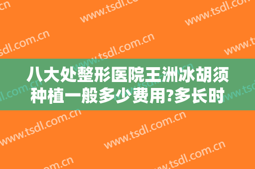 八大处整形医院王洲冰胡须种植一般多少费用?多长时间恢复?