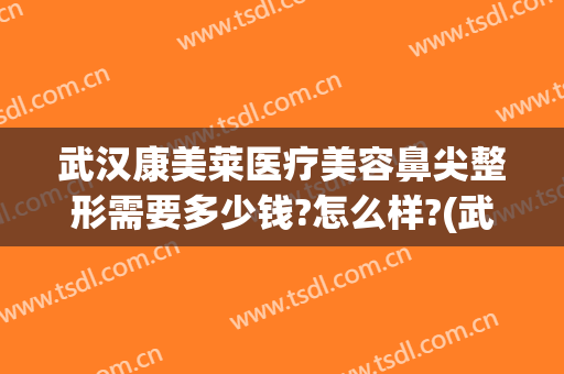 武汉康美莱医疗美容鼻尖整形需要多少钱?怎么样?(武汉垫鼻多少钱美莱整形)