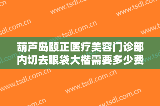 葫芦岛颐正医疗美容门诊部内切去眼袋大楷需要多少费用?靠谱吗?
