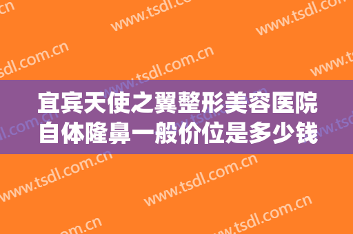 宜宾天使之翼整形美容医院自体隆鼻一般价位是多少钱?怎么样?(宜宾天使五官医院怎么样)