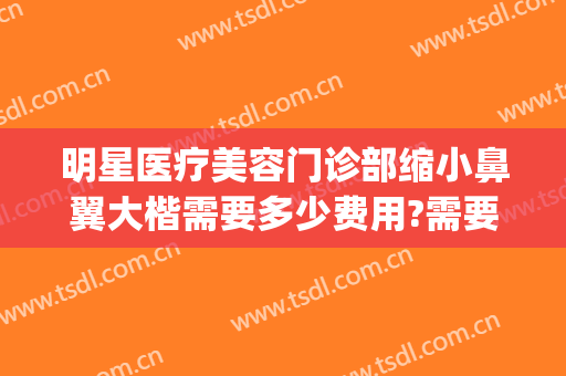明星医疗美容门诊部缩小鼻翼大楷需要多少费用?需要多久恢复?(医美缩小鼻翼多少钱)