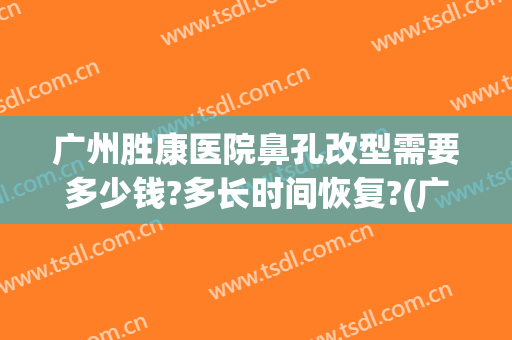 广州胜康医院鼻孔改型需要多少钱?多长时间恢复?(广州胜康医院鼻孔改型需要多少钱?多长时间恢复好)