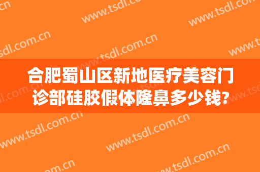 合肥蜀山区新地医疗美容门诊部硅胶假体隆鼻多少钱?效果怎么样?(合肥注射隆鼻哪里好)