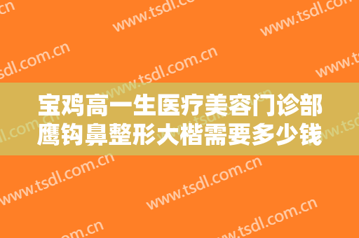 宝鸡高一生医疗美容门诊部鹰钩鼻整形大楷需要多少钱?好不好?