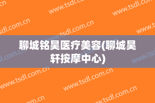 聊城铭昊医疗美容(聊城昊轩按摩中心)