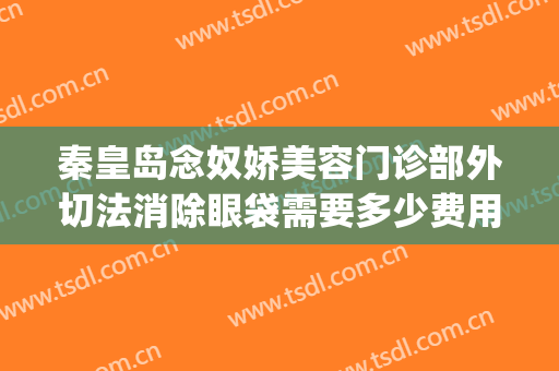 秦皇岛念奴娇美容门诊部外切法消除眼袋需要多少费用?靠谱吗?(秦皇岛念奴娇整形医院地址)