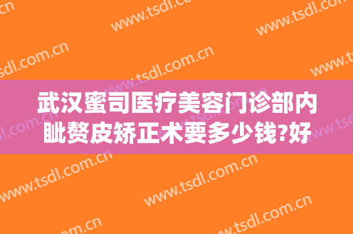 武汉蜜司医疗美容门诊部内眦赘皮矫正术要多少钱?好不好?(武汉蜜司整形医院地址在哪里)