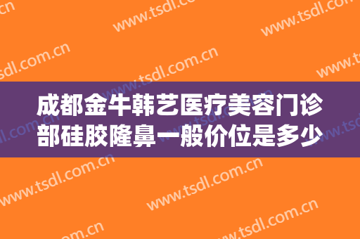 成都金牛韩艺医疗美容门诊部硅胶隆鼻一般价位是多少费用?贵不贵?(成都韩式隆鼻多少钱)