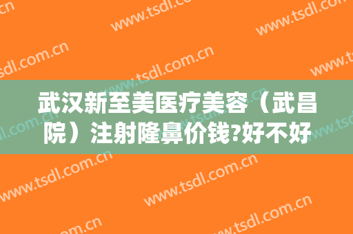 武汉新至美医疗美容（武昌院）注射隆鼻价钱?好不好?(武汉新至美医院整形)