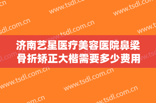 济南艺星医疗美容医院鼻梁骨折矫正大楷需要多少费用?靠谱吗?(鼻梁骨折矫正手术多少钱)