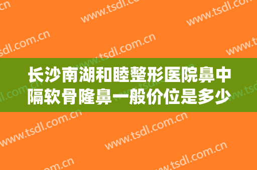 长沙南湖和睦整形医院鼻中隔软骨隆鼻一般价位是多少?怎么样?(长沙肋软骨隆鼻医院)