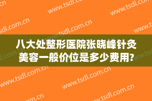 八大处整形医院张晓峰针灸美容一般价位是多少费用?好不好?(北京八大处整形医生推荐)