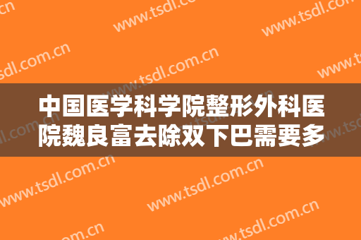 中国医学科学院整形外科医院魏良富去除双下巴需要多少钱?靠谱吗?