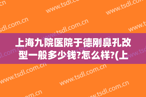 上海九院医院于德刚鼻孔改型一般多少钱?怎么样?(上海九院做的鼻子怎么样)