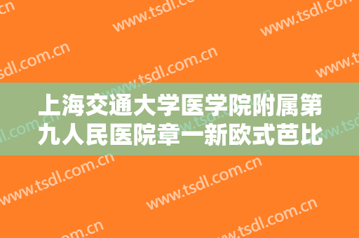 上海交通大学医学院附属第九人民医院章一新欧式芭比全切双眼皮一般价位是多少钱?靠谱吗?