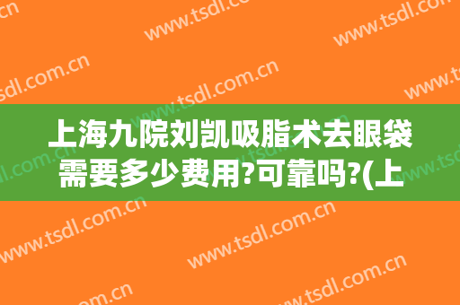 上海九院刘凯吸脂术去眼袋需要多少费用?可靠吗?(上海九院吸脂医生)
