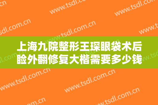 上海九院整形王琛眼袋术后睑外翻修复大楷需要多少钱?需要多久恢复?