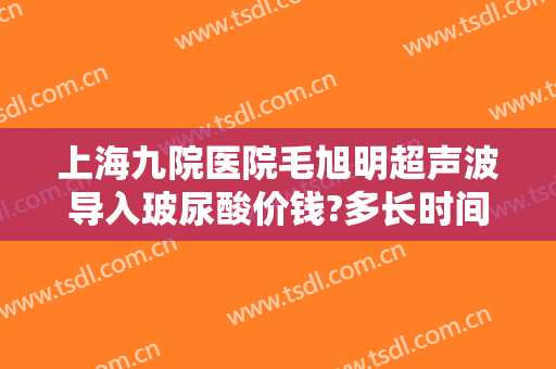 上海九院医院毛旭明超声波导入玻尿酸价钱?多长时间恢复?