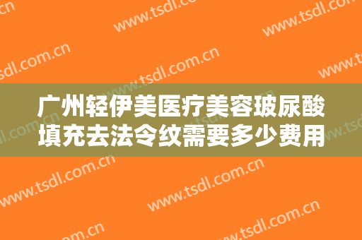 广州轻伊美医疗美容玻尿酸填充去法令纹需要多少费用?有哪些优势?