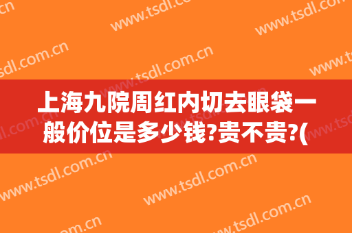 上海九院周红内切去眼袋一般价位是多少钱?贵不贵?(上海九院外切袪眼袋什么价格)
