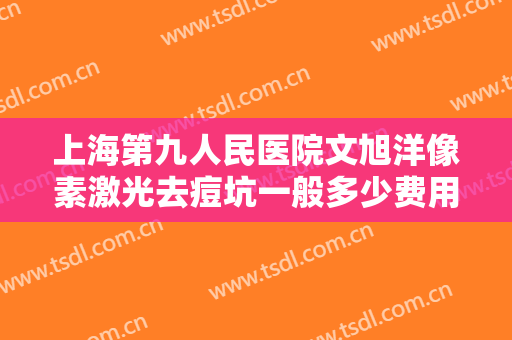 上海第九人民医院文旭洋像素激光去痘坑一般多少费用?有哪些优势?