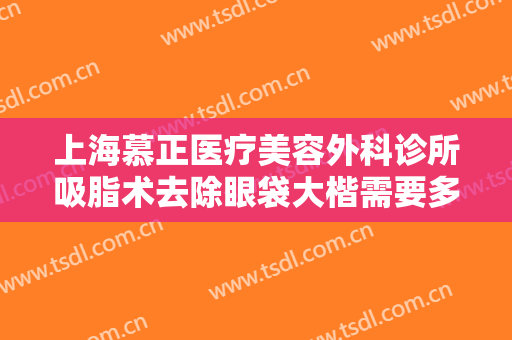 上海慕正医疗美容外科诊所吸脂术去除眼袋大楷需要多少费用?好不好?