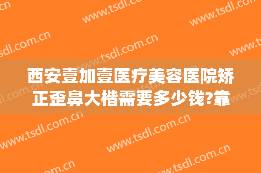 西安壹加壹医疗美容医院矫正歪鼻大楷需要多少钱?靠谱吗?(壹美整形医院正规吗)