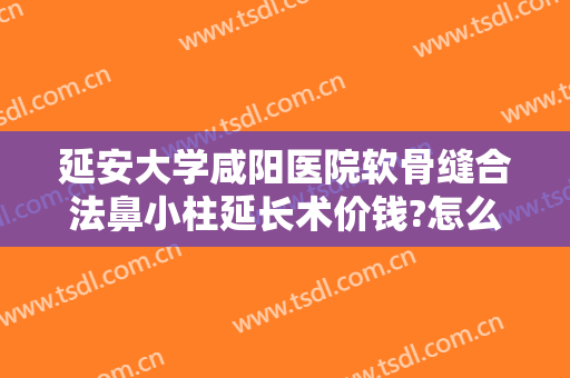 延安大学咸阳医院软骨缝合法鼻小柱延长术价钱?怎么样?